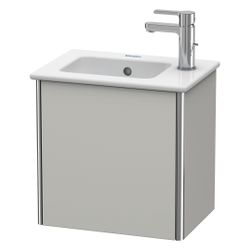 Duravit XSquare Waschtischunterbau wandhäng. 289x410x400mm, L, Betongrau Matt, Gri... DURAVIT-XS4170L0707 4053424518916 (Abb. 1)