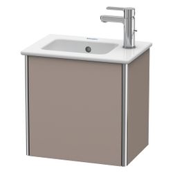 Duravit XSquare Waschtischunterbau wandhäng. 289x410x400mm, L, Basalt Matt, Griffl... DURAVIT-XS4170L4343 4053424519043 (Abb. 1)