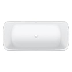 Duravit Qatego Badewanne600x800x1800mm, 264l, Mattweiß, Rechteckig, Freistehen... DURAVIT-700911000000000 4067116068948 (Abb. 1)