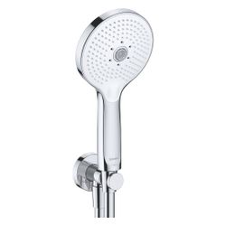 Duravit Wandanschlussbogen 55x102mm, Rund, Chrom, Rosette rund, Rückflussverhinde... DURAVIT-UV0630009010 4063382938152 (Abb. 1)