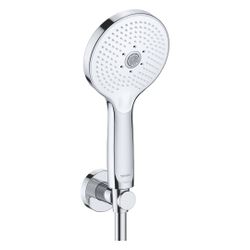 Duravit Handbrause, Chrom, d. 120mm, Strahlart Rain, Pulse, Mono, Druckknopf, 14l... DURAVIT-UV0650017010 4063382937070 (Abb. 1)