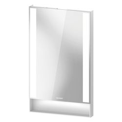 Duravit Qatego SpiegelWandmontage 65x450x750mm, Mattweiß, LED, 21W, Betätigung... DURAVIT-QA7080018180000 4067116099584 (Abb. 1)