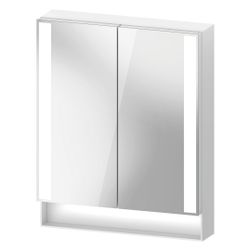 Duravit Qatego Spiegelschrank Wandmontage 155x600x750mm, Weiß, 2 Türen L/R, 2 ... DURAVIT-QA7150018181000 4067116099775 (Abb. 1)