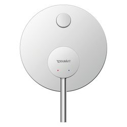 Duravit Circle Einhebelmischer Unterputz Set, 2 Verbraucher, Chrom, Wanneneinlauf... DURAVIT-CE4210008010 4067116104523 (Abb. 1)