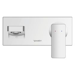 Duravit Manhattan Einhebel-Waschtischmischer, Mattschwarz, Unterputz, Ausladung 1... DURAVIT-MH1070004010 4067116104813 (Abb. 1)