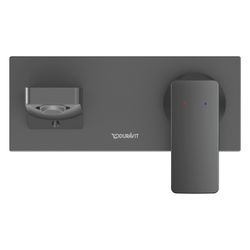 Duravit Manhattan Einhebel-Waschtischmischer, Mattschwarz, Unterputz, Ausl. 189mm... DURAVIT-MH1070004046 4067116104820 (Abb. 1)