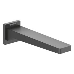 Duravit Manhattan Wanneneinlauf Mattschwarz, Rosette eckig, Ausladung 189mm,19, 5... DURAVIT-MH5240010046 4067116105018 (Abb. 1)