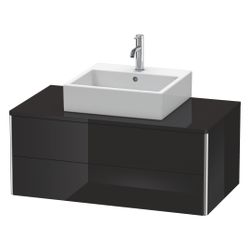Duravit XSquare Konsolenwaschtischunterbau wandhäng. 548x1000x400mm ohne KSP Schwa... DURAVIT-XS491104040 4053424558530 (Abb. 1)