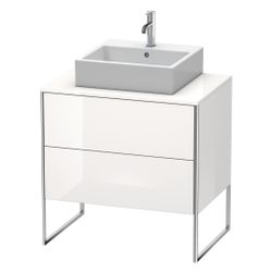 Duravit XSquare Konsolenwaschtischunterbau bodenstehend 548x800x778mm ohne KSP Gra... DURAVIT-XS492004949 4053424561226 (Abb. 1)