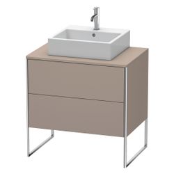Duravit XSquare Konsolenwaschtischunterbau bodenstehend 548x800x778mm ohne KSP Bas... DURAVIT-XS492004343 4053424561219 (Abb. 1)