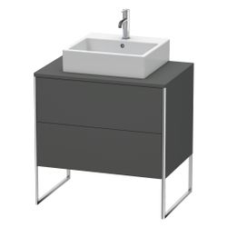 Duravit XSquare Konsolenwaschtischunterbau bodenstehend 548x800x778mm ohne KSP Gra... DURAVIT-XS492004949 4053424561226 (Abb. 1)