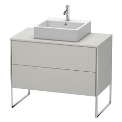 Duravit XSquare Konsolenwaschtischunterbau bodenstehend 548x1000x778mm ohne KSP Be... DURAVIT-XS492100707 4053424564821 (Abb. 1)