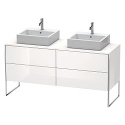 Duravit XSquare Konsolenwaschtischunterbau bodenst. 548x1600x778mm B, ohne KSP Lei... DURAVIT-XS4927B7575 4053424565897 (Abb. 1)