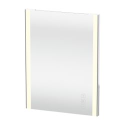 Duravit XSquare Spiegel Wandmontage 33x600x800mm, Chrom Hochglanz, LED, 43W, B... DURAVIT-XS7011000000000 4063382615220 (Abb. 1)