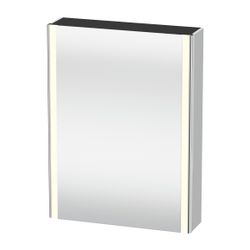 Duravit XSquare Spiegelschrank Wandmontage 155x600x800mm, Weiß SDM, 1 Tür L, 2... DURAVIT-XS7111L36362000 4063382376954 (Abb. 1)