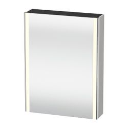 Duravit XSquare Spiegelschrank Wandmontage 155x600x800mm, Nordic Weiß, 1 Tür L... DURAVIT-XS7111L39390000 4063382377029 (Abb. 1)