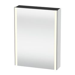Duravit XSquare Spiegelschrank Wandmontage 155x600x800mm, Mattweiß, Tür R, 2 G... DURAVIT-XS7111R18180000 4063382378019 (Abb. 1)