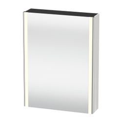 Duravit XSquare Spiegelschrank Wandmontage 155x600x800mm, Weiß, Tür R, 2 Glasf... DURAVIT-XS7111R85852000 4063382378668 (Abb. 1)