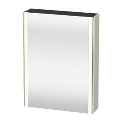 Duravit XSquare Spiegelschrank Wandmontage 155x600x800mm, Taupe, Tür R, 2 Glas... DURAVIT-XS7111R91911000 4063382378200 (Abb. 1)