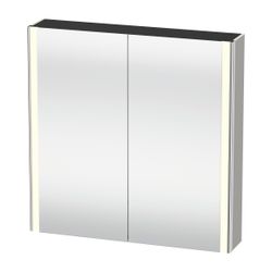 Duravit XSquare Spiegelschrank Wandmontage 155x800x800mm, Betongrau, 2 Türen L... DURAVIT-XS7112007071000 4063382610096 (Abb. 1)