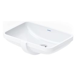 Duravit No.1 Einbauwaschtisch 380x525x180mm, Weiß Hochglanz, mit Überlauf Geschlif... DURAVIT-03954900282 4067116994940 (Abb. 1)