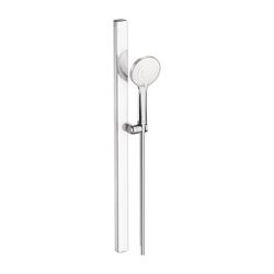Duravit Brauseset, Chrom Weiß, Brauseschlauch 1600mm, Brausestange 800mm, Handbra... DURAVIT-UV0682004005 4067116161625 (Abb. 1)