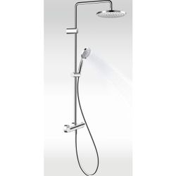 Duravit Shower Systems Duschsystem Chrom HG, Thermostat, Kopfbrause 250mm, 14,5l/... DURAVIT-TH4280008010 4067116113679 (Abb. 1)