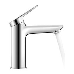 Duravit Wave Einhebel-Waschtischmischer M, Chrom, 5l/min, Hebelgriff, Ausladung 1... DURAVIT-WA1020002010 4067116105261 (Abb. 1)