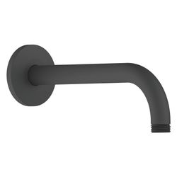 Duravit Brausearm Länge 210mm Wandmontage Rosette rund, Mattschwarz... DURAVIT-UV0670027046 4063382938343 (Abb. 1)