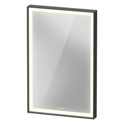 Duravit L-Cube Spiegel Wandmontage 67x450x700mm, Graphit Aluminium Matt, LED, ... DURAVIT-LC7379049490000 4067116102413 (Abb. 1)