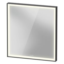 Duravit L-Cube Spiegel Wandmontage 67x650x700mm, Graphit Aluminium Matt, LED, ... DURAVIT-LC7380049490100 4067116103779 (Abb. 1)