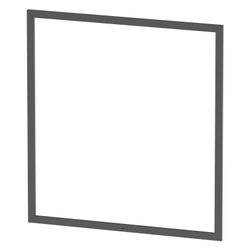 Duravit L-Cube Einbaurahmen, Aufsatz, 700x10x751mm, Zerlegt, Graphit Aluminium... DURAVIT-LC9685049490000 4067116303636 (Abb. 1)