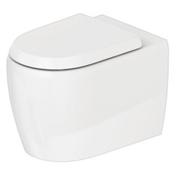 Duravit Qatego Stand WC 600x390x400mm, Weiß Hochglanz, Back to wall, 4,5/3l, Tiefsp... DURAVIT-2020090000 4067116305166 (Abb. 1)