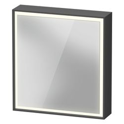 Duravit L-Cube Spiegelschrank Wandmontage 155x650x700mm, Graphit, Tür R, 2 Gla... DURAVIT-LC7550R49492000 4067116102925 (Abb. 1)