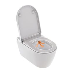 Duravit SensoWash Starck F Kompakt Dusch-WC 575x378x405mm, Weiß glänzend, 4,5/... DURAVIT-650002012004300 4067116003321 (Abb. 1)