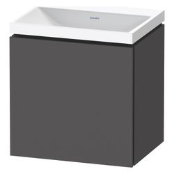 Duravit L-Cube Waschtisch-Set C-shaped wh Echtholzfurnier 350x450x480mm, 1 Tür... DURAVIT-LC6949N49490000 4067116106978 (Abb. 1)