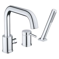 Duravit Circle 3-Loch Wannenarmatur Keramikmischsystem, Chrom HG, 25l/min Durchfl... DURAVIT-CE5260000010 4067116104608 (Abb. 1)