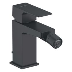 Duravit Manhattan Einhebel-Bidetmischer, Chrom Hochglanz, Mattschwarz, Höhe 138mm... DURAVIT-MH2400001046 4067116104868 (Abb. 1)
