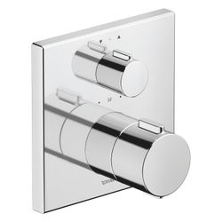 Duravit Thermostatarmaturen Thermostat Unterputz, 2 Verbraucher, Chrom, 20, 5l/mi... DURAVIT-TH4200013010 4067116316483 (Abb. 1)