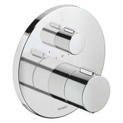 Duravit Thermostatarmaturen Thermostat Unterputz, 1 Verbraucher, Chrom 20, 5l/min... DURAVIT-TH4200016010 4067116316360 (Abb. 1)