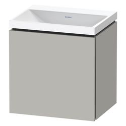 Duravit L-Cube Waschtisch-Set C-shaped wh Echtholzfurnier 350x450x480mm 1 Tür ... DURAVIT-LC6949N07070000 4067116106862 (Abb. 1)