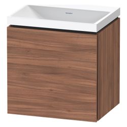 Duravit L-Cube Waschtisch-Set C-shaped wh Dekor 350x450x480mm, 1 Tür L, Nusb.M... DURAVIT-LC6948N79790000 4067116106541 (Abb. 1)
