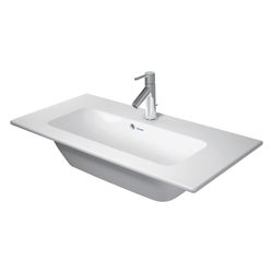 Duravit ME by Starck Waschtisch 400x830x180mm Compact WonderGliss Weiß SDM, Rechte... DURAVIT-23428332601 4053424893235 (Abb. 1)