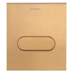 Duravit DuraSystem A1 Betätigungsplatte mechanisch für Urinal Aufgesetzt, Bronze ... DURAVIT-WD5004041000 4067116320336 (Abb. 1)