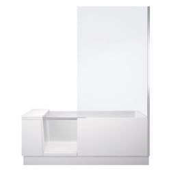 Duravit Shower and Bath Badewanne510x750x1700mm, 285l, Mattweiß, Rechteckig, E... DURAVIT-700404000000000 4021534995071 (Abb. 1)