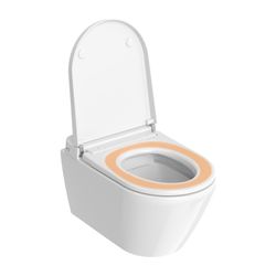 Duravit SensoWash D-Neo Kompakt Dusch-WC aus Thermoplast 580x375x405mm, wandhä... DURAVIT-654000012004300 4067116005141 (Abb. 1)