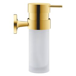 Duravit Starck T Seifenspender 126x60x176mm, Gold poliert/Mattweiß, Messing, 0,2l, ... DURAVIT-0099353400 4067116086935 (Abb. 1)