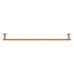Duravit Starck T Handtuchhalter 73x810x50mm, Bronze gebürstet, Messing, 1 Arm, mit ... DURAVIT-0099430400 4067116087369 (Abb. 1)
