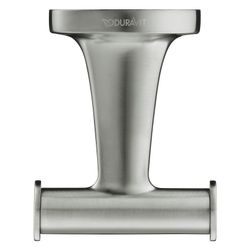 Duravit Starck T Handtuchhaken 76x60x50mm, Edelstahl gebürstet... DURAVIT-0099307000 4067116086768 (Abb. 1)