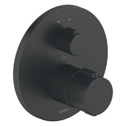 Duravit Thermostatarmaturen Thermostat Unterputz, 2 Verbraucher, Mattschwarz, 20,... DURAVIT-TH4200014046 4067116316421 (Abb. 1)